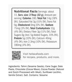 Hellava Dark Chocolate Toasted Sesame