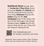 Hellava Toasted Sesame Butter with Dates