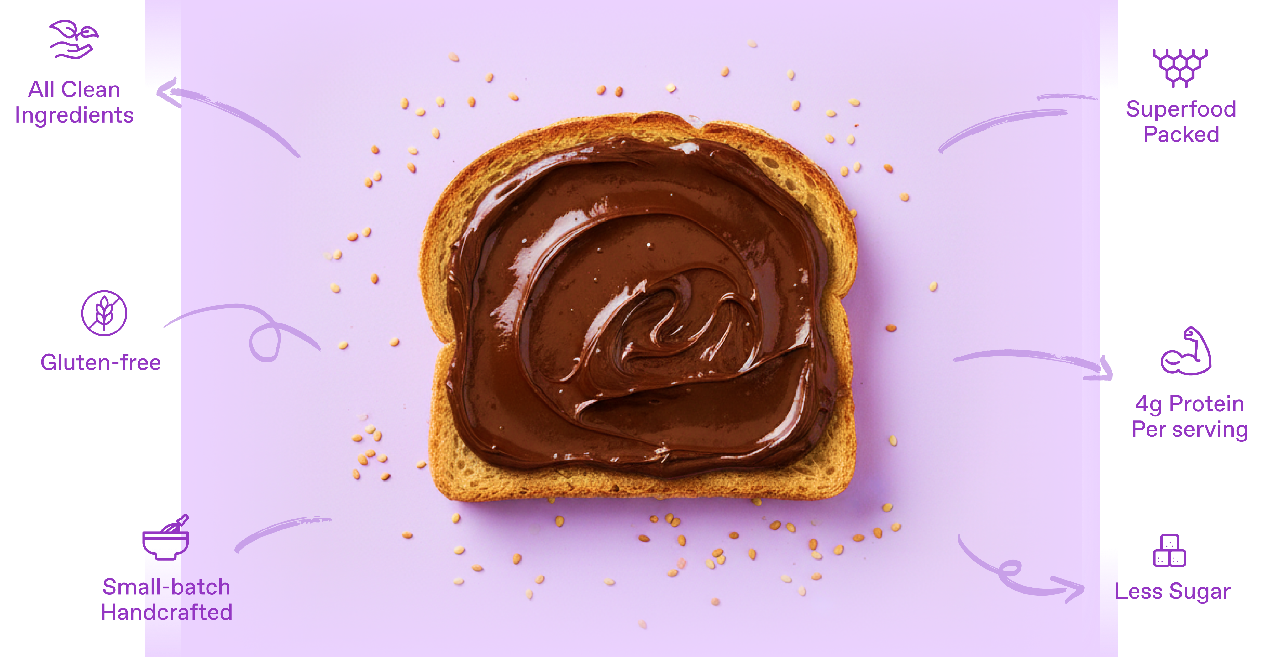 Sesame Superfood, Sweetly Reimagined.